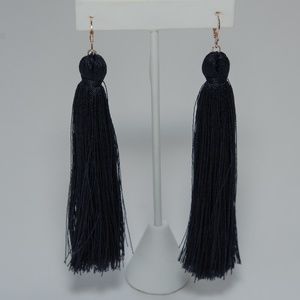 Tassel earrings rose gold